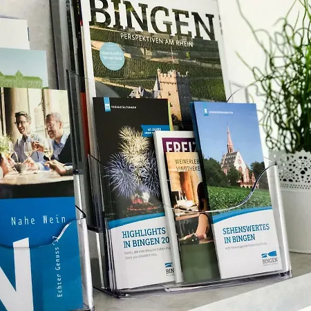 公寓 Schoene, Neue Am Rhein Und Mit Balkon 莱茵河畔的宾根