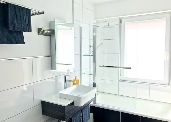 Schoene, Neue Am Rhein Und Mit Balkon Apartamento Bingen am Rhein