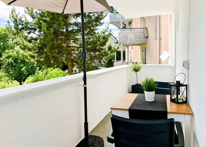 公寓 Schoene, Neue Am Rhein Und Mit Balkon *