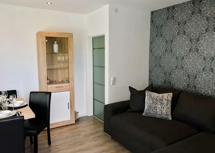 公寓 Schoene, Neue Am Rhein Und Mit Balkon *